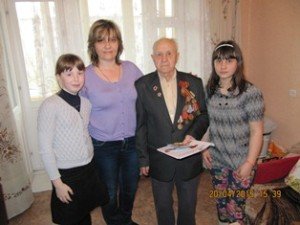Поздравление ветеранов войны с юбилейными датами